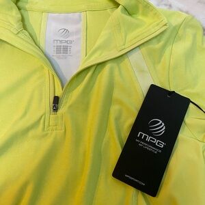 MPG Neon Yellow Activewear Top